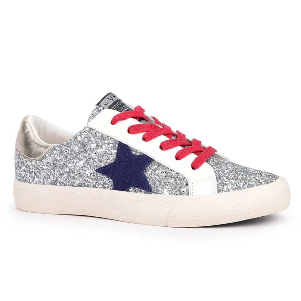 Vintage Havana GRANDE - SILVER GLITTER MULTI
